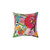 Colorful Floral Bouquet Decorative Pillow