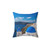 Santorini Greece Decorative Pillow