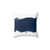 Modern Minimalist Abstract Navy Blue Pillow
