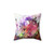 Colorful Abstract Paint Splatter Throw Pillow