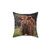 Highland Cow Calf Decorative Pillow