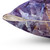 Turquoise & Purple Crystal Quartz Pillow