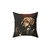 Victorian Dachshund Decorative Pillow