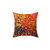 Autumn Woods Throw Pillow featuring colorful fall foliage