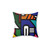 Ndebele Pop Art Pillow - Vibrant Tribal Inspired Design