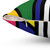 Ndebele Pop Art Pillow - Vibrant Tribal Inspired Design