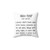 Inspirational Sister Pillow with Heartfelt Quote