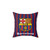 FC Barcelona Flag of Catalonia Football Pillow