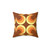 70s Retro Starburst Pattern Pillow