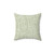 Sage Green Minimalist Decorative Pillow