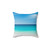 Coastal Decor Throw Pillow for Beach Cottage Living Room