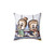 Playful Couple's Pillow for Cuddling and Giggling