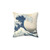 The Great Wave Off Kanagawa Pillow by Katsushika Hokusai