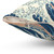 The Great Wave Off Kanagawa Pillow by Katsushika Hokusai
