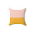 Minimalist Color Block 2 Tone Decorative Pillow