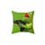 Kermit the Frog Throw Pillow with Gun - Funny Meme Decor