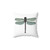 Vintage Dragonfly Decorative Pillow