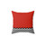 Twin Peaks inspired Black Lodge graphic throw pillow