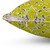 Chartreuse Damask Decorative Throw Pillow