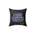 Never Tear Us Apart Graphic Pillow