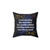 Never Tear Us Apart Graphic Pillow