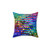 Vibrant Rainbow Sequin Decorative Throw Pillow