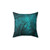 Upward Starry Night Pillow with Night Sky and Trees