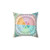 Emotions Feelings Wheel Throw Pillow