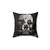 Skull Throw Pillow for Room Decor