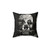 Skull Throw Pillow for Room Decor