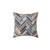 Herringbone Pattern Decorative Throw Pillow