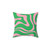 Retro Modern Abstract Pattern Pillow
