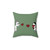 Hearts Throw Pillow - Cozy Couple Cushion