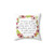 Isaiah 46:4 Floral Wreath Throw Pillow