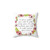 Isaiah 46:4 Floral Wreath Throw Pillow