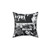 Matthew Gray Gubler Collage B&W Pillow