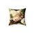 Vintage Floral Oil Painting Decorative Pillow
