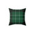 Hibernian Tartan Pillow - Scottish Football Accessory