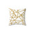 Geometric Mosaic Foil Throw Pillow