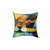 Colour Shapes Abstract Art Pillow by Renowned Artist Paul Klee