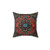 Mystic Red Pillow - Handcrafted Turkish Textile