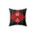 Japanese Kanji Furinkazan Pillow - Traditional Sengoku Era Design