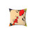 Banksy Inspired Pop Art Kiss Decorative Pillow