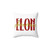 Elon Phoenixes Logo Watercolor Pillow