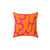 Preppy Coral Reefs Pattern Pillow