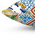 Colorful Mosaic Tile Decorative Throw Pillow