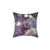 Abstract Fluid Art Eggplant Pillow