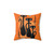 Retro Cat Trio Decorative Throw Pillow