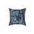 Arctic animals pillow featuring narwhal, polar bear, whale, and other wildlife