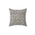Glittering Silver Decorative Pillow